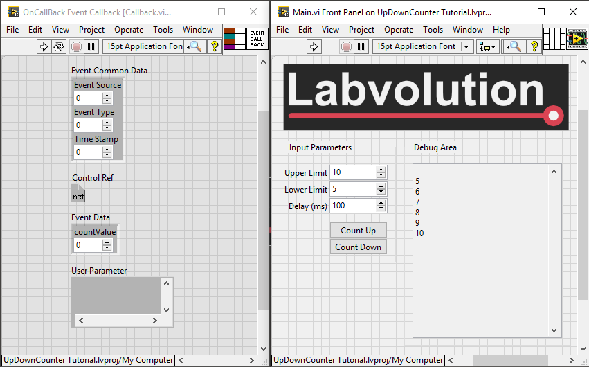 C# LabVIEW Callback Event Cleared Reserve