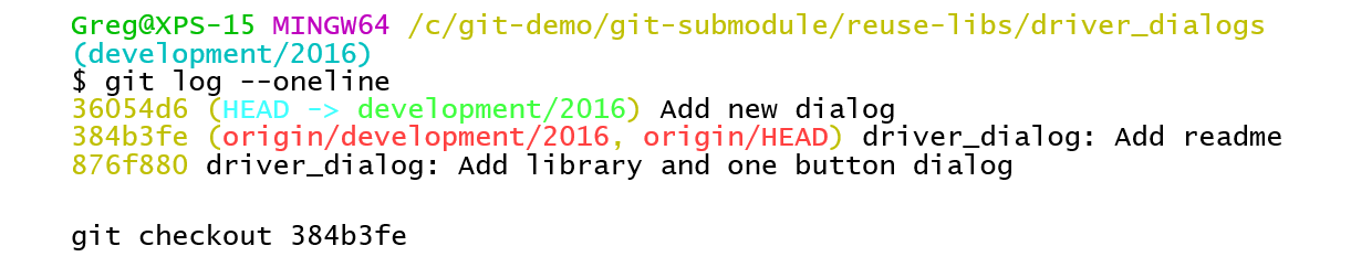 git submodule labview