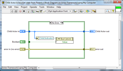 LabVIEW Actor Framework Basics - Starting with an empty project